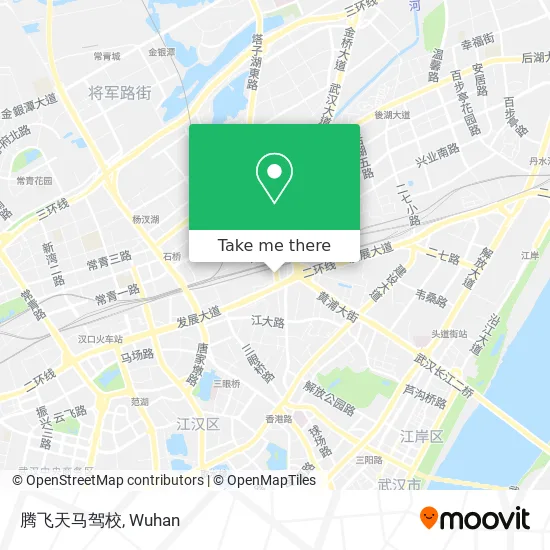 腾飞天马驾校 map