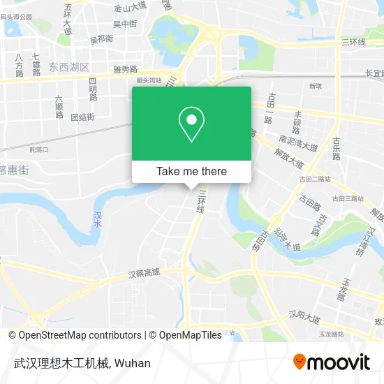 武汉理想木工机械 map