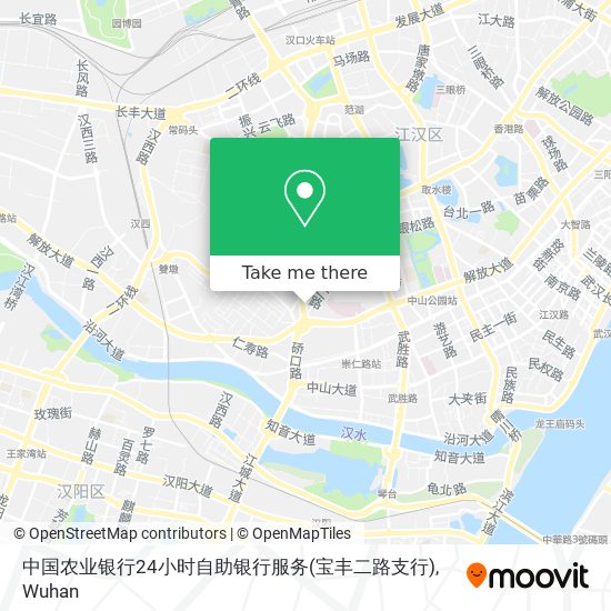 中国农业银行24小时自助银行服务(宝丰二路支行) map
