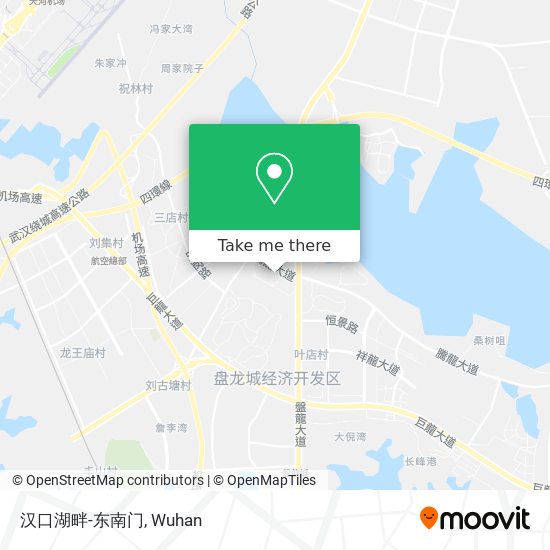 汉口湖畔-东南门 map