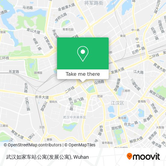 武汉如家车站公寓(发展公寓) map