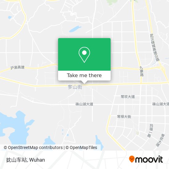 妉山车站 map