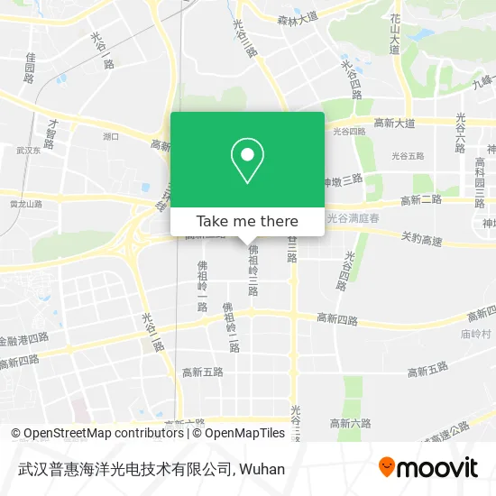 武汉普惠海洋光电技术有限公司 map