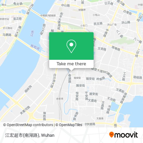 江宏超市(南湖路) map
