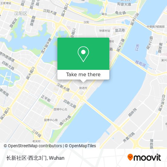 长新社区-西北3门 map