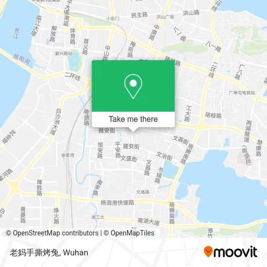 老妈手撕烤兔 map