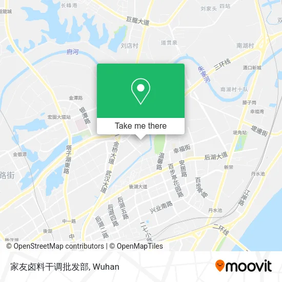 家友卤料干调批发部 map