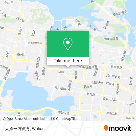天泽一方教育 map