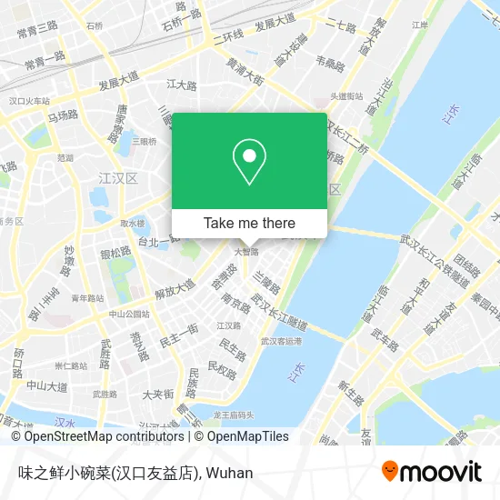 味之鲜小碗菜(汉口友益店) map