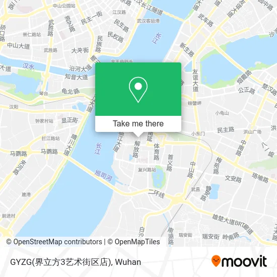 GYZG(界立方3艺术街区店) map