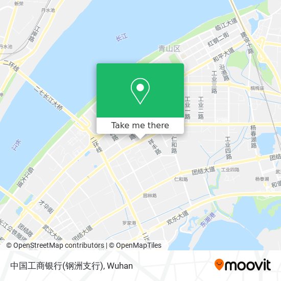 中国工商银行(钢洲支行) map