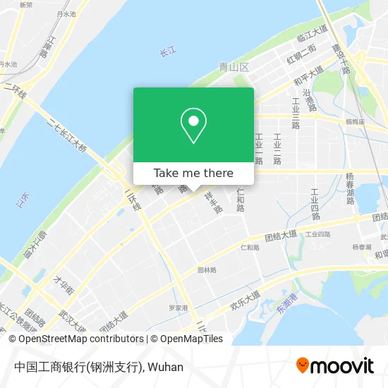 中国工商银行(钢洲支行) map