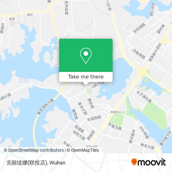 克丽缇娜(联投店) map