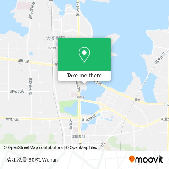清江泓景-30栋 map