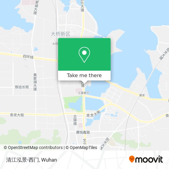 清江泓景-西门 map