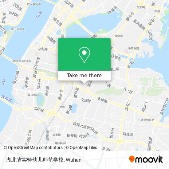 湖北省实验幼儿师范学校 map