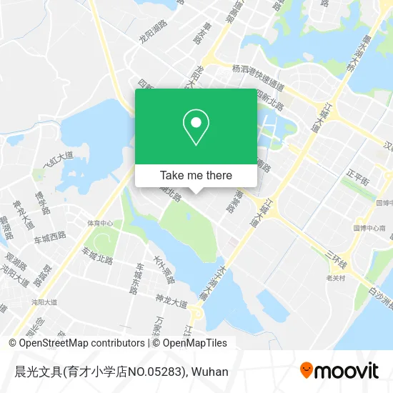 晨光文具(育才小学店NO.05283) map