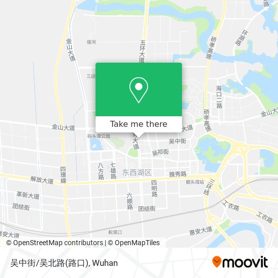 吴中街/吴北路(路口) map