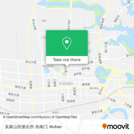 吴家山街派出所-东南门 map