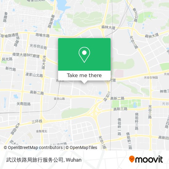 武汉铁路局旅行服务公司 map