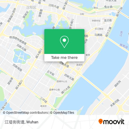 江堤街街道 map