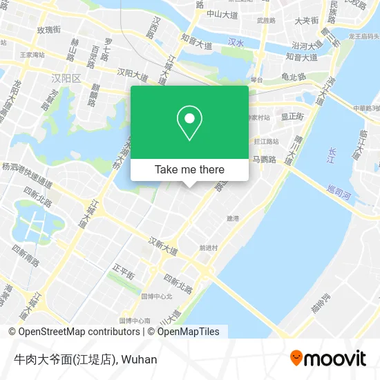 牛肉大爷面(江堤店) map