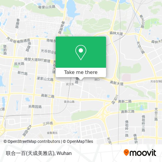 联合一百(天成美雅店) map