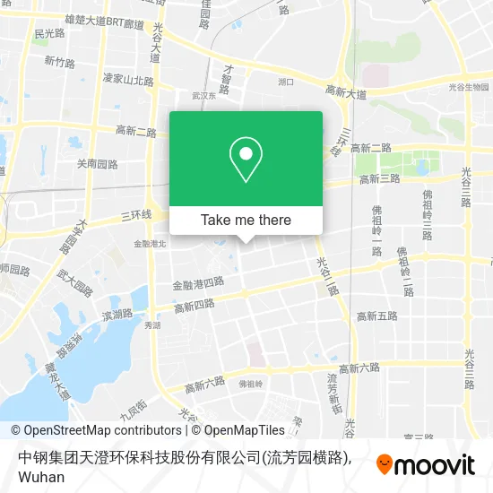 中钢集团天澄环保科技股份有限公司(流芳园横路) map