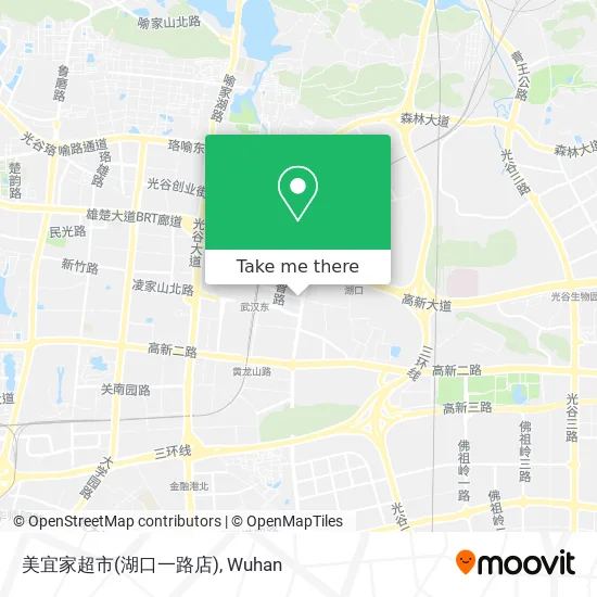 美宜家超市(湖口一路店) map