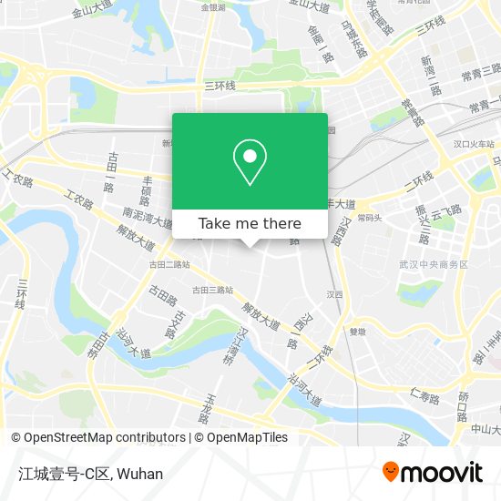江城壹号-C区 map