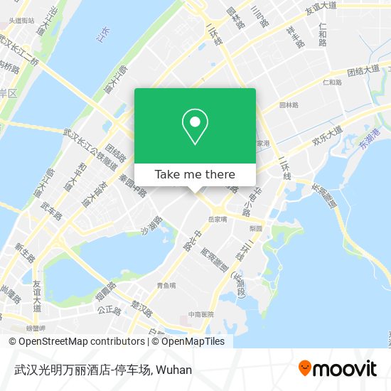 武汉光明万丽酒店-停车场 map