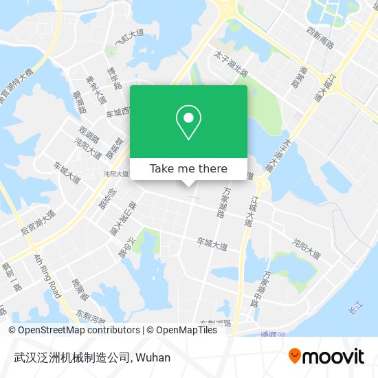 武汉泛洲机械制造公司 map