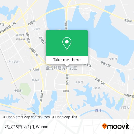 武汉28街-西1门 map