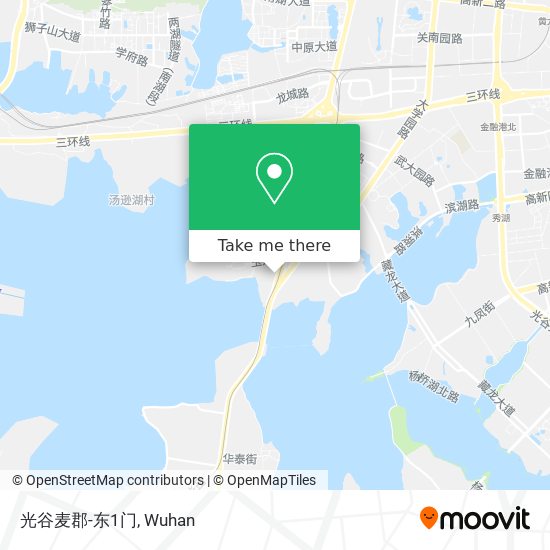 光谷麦郡-东1门 map