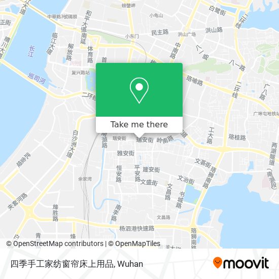 四季手工家纺窗帘床上用品 map