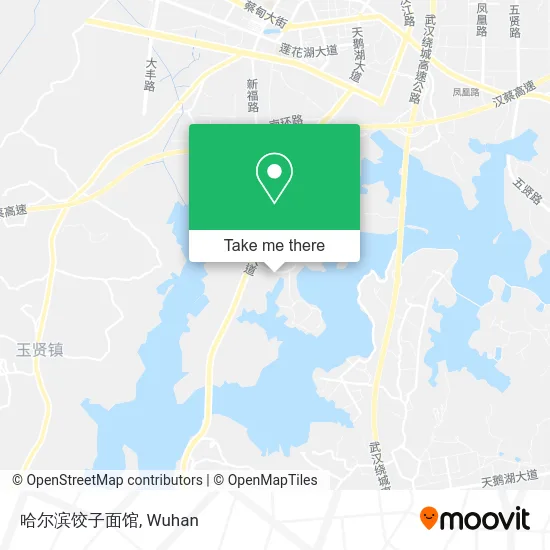 哈尔滨饺子面馆 map