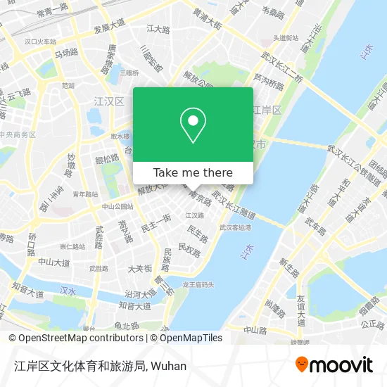 江岸区文化体育和旅游局 map