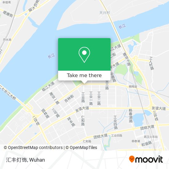汇丰灯饰 map