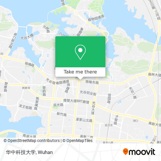 华中科技大学 map