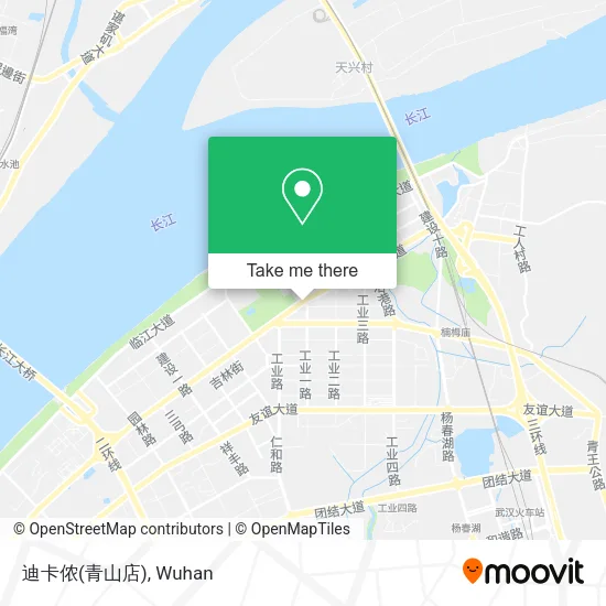 迪卡侬(青山店) map