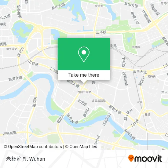 老杨渔具 map