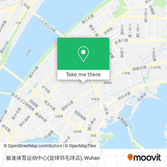极速体育运动中心(篮球羽毛球店) map