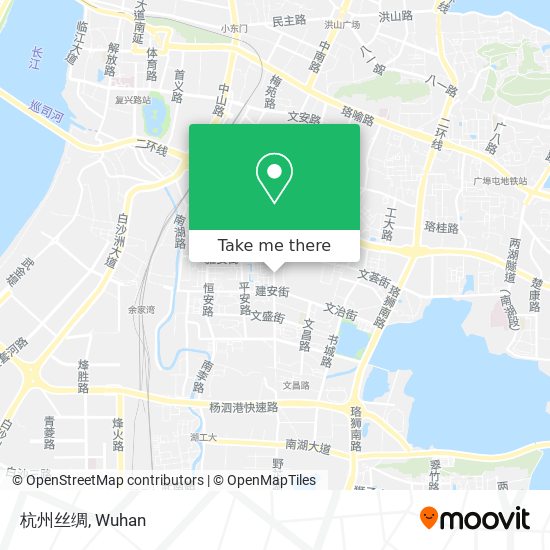 杭州丝绸 map