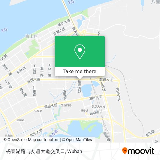 杨春湖路与友谊大道交叉口 map
