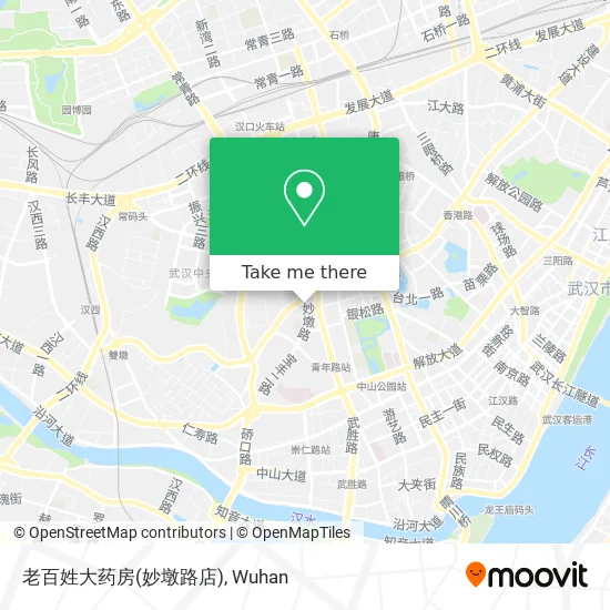 老百姓大药房(妙墩路店) map