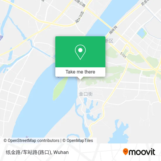 纸金路/车站路(路口) map