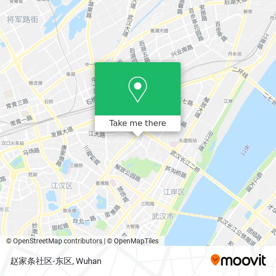 赵家条社区-东区 map