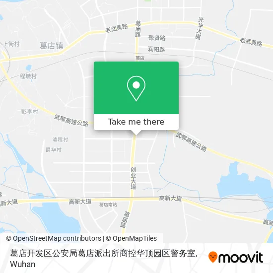 葛店开发区公安局葛店派出所商控华顶园区警务室 map