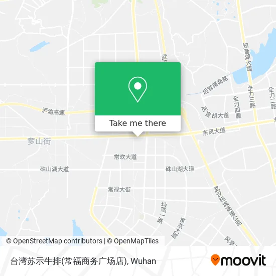 台湾苏示牛排(常福商务广场店) map