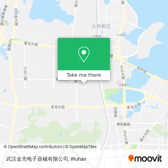武汉金光电子器械有限公司 map